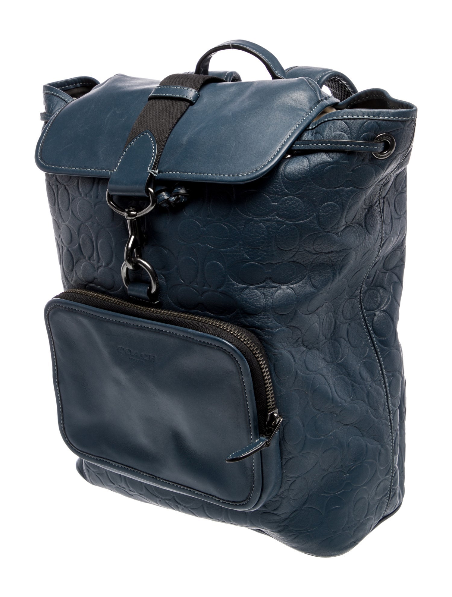 Coach Leather Backpack